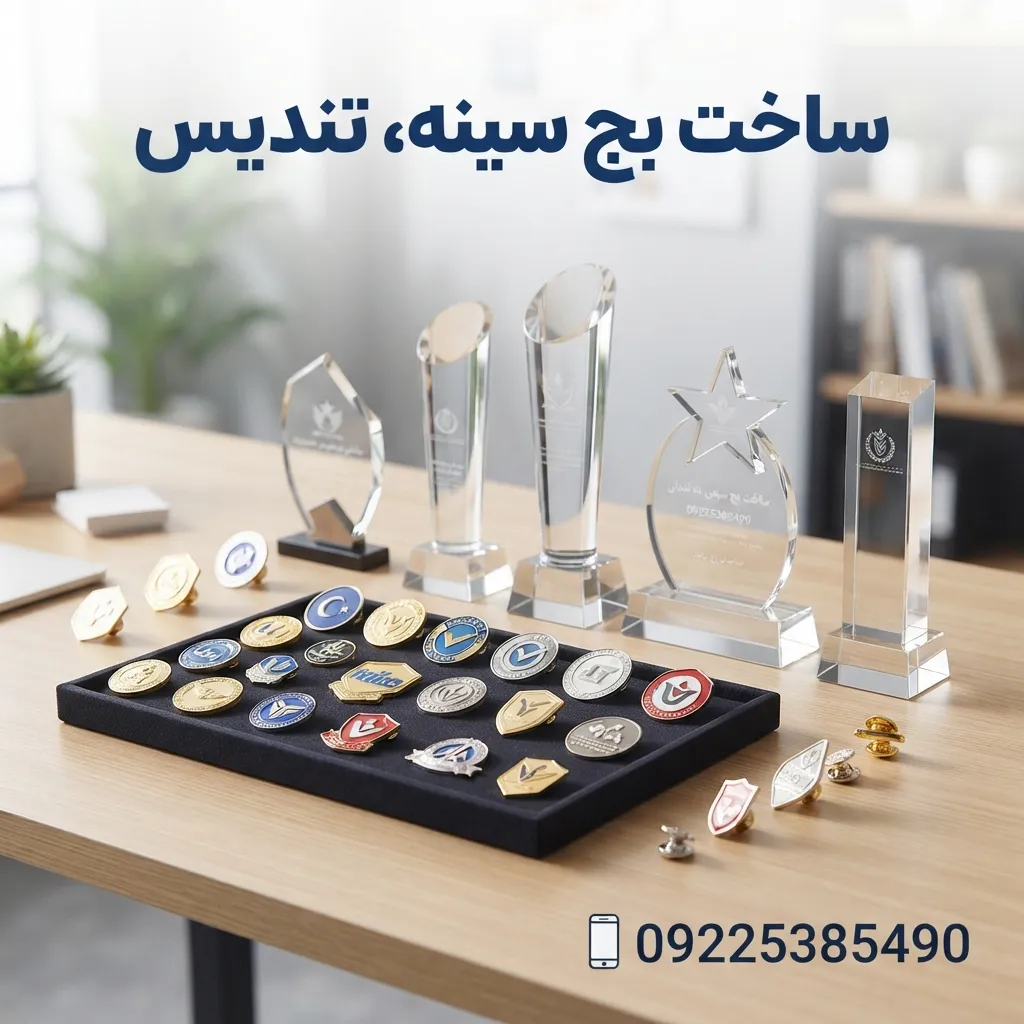 ساخت بج و نشان سینه اختصاصی در مشهد