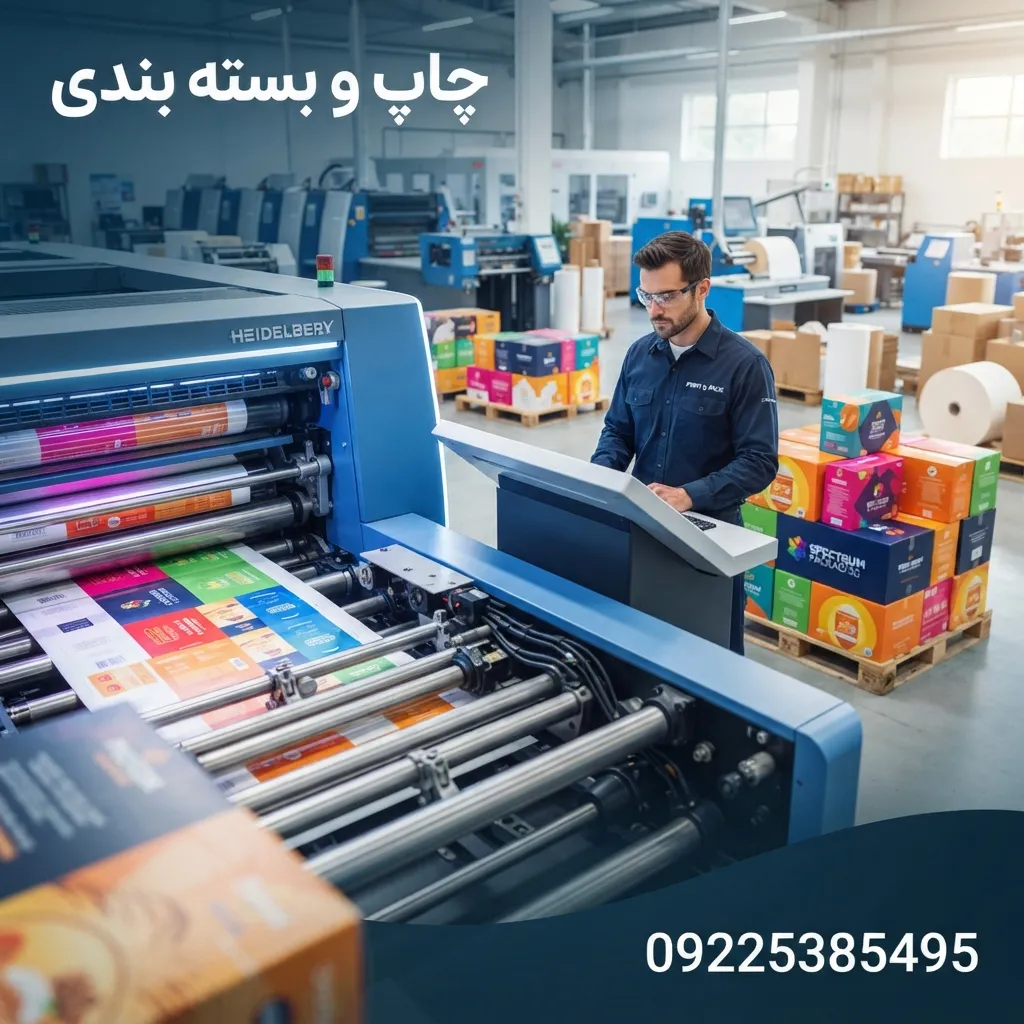 ارائه کلیه امور چاپ و بستهبندی مدرن و باکیفیت در چاپخانه پلاک ۱۴ مشهد