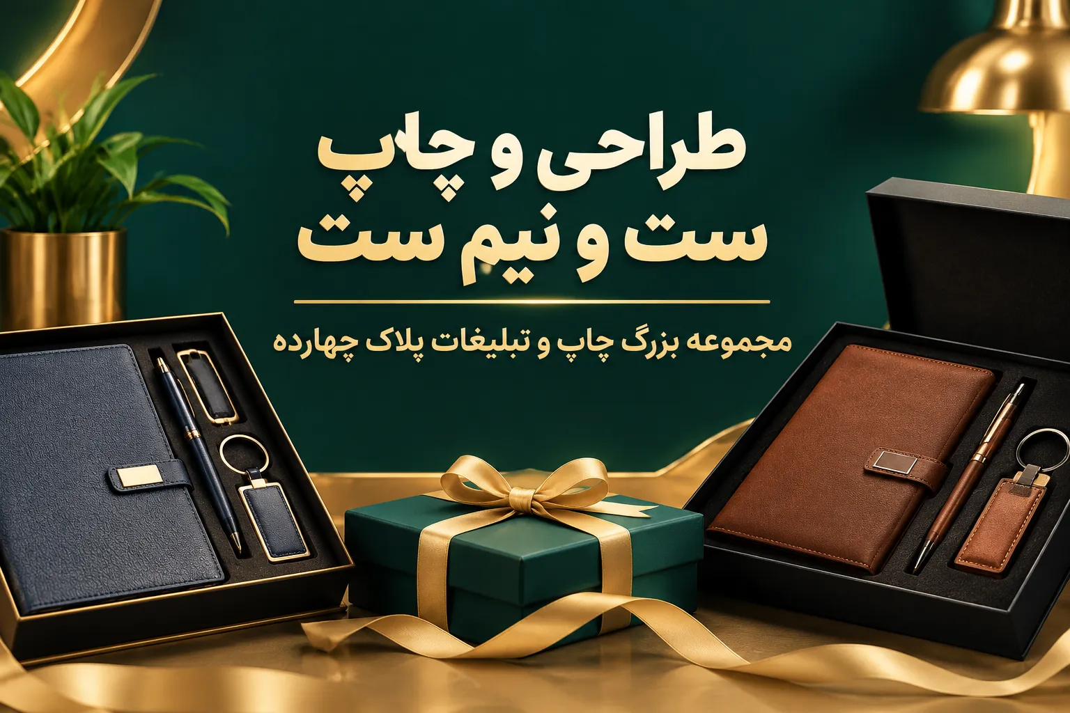 چاپ ست و نیم ست هدیه تبلیغاتی و مدیریتی در مشهد