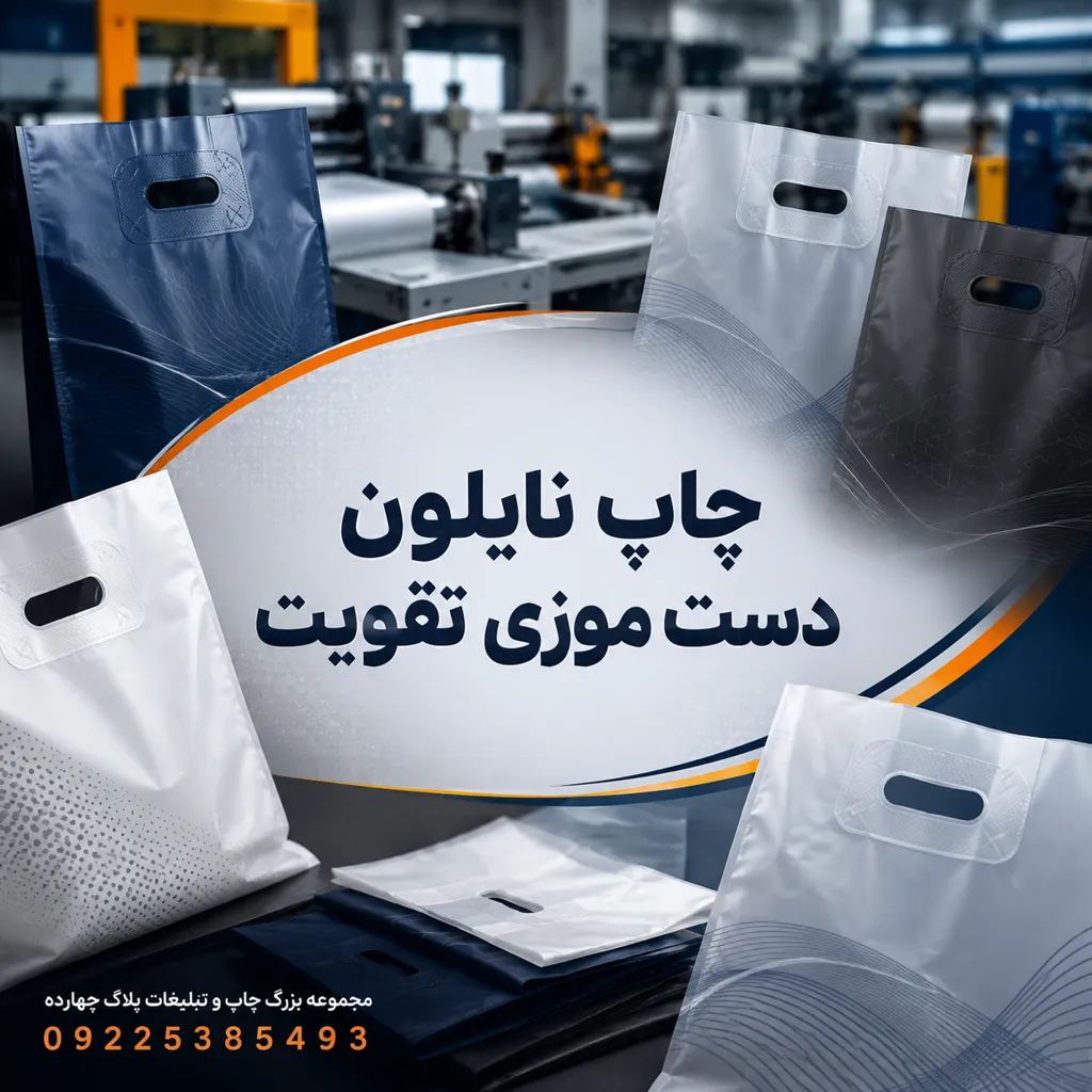 تصویر نمای نزدیک لایه تقویت شده داخل دسته نایلون دسته موزی برای تحمل وزن بیشتر کالا