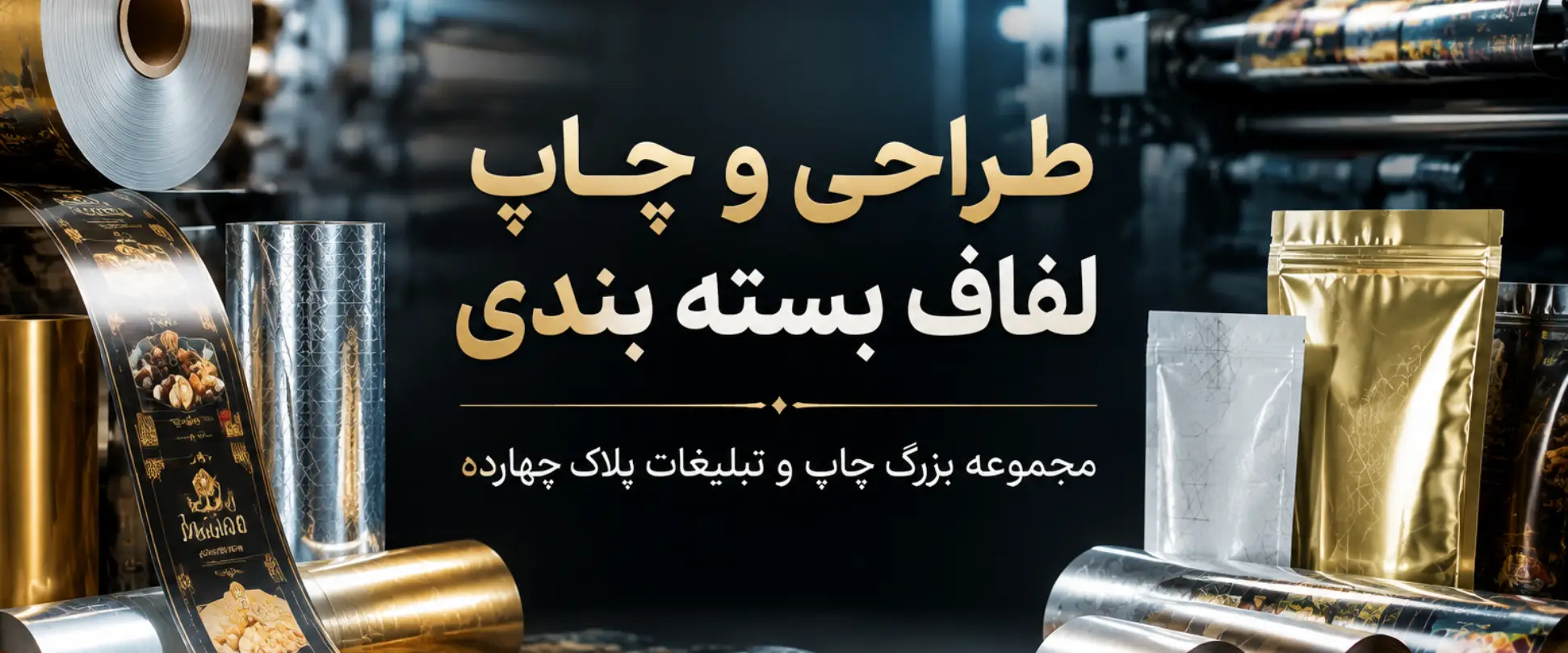 چاپ لفاف بسته بندی اختصاصی با طرح گرافیکی لوکس برای بسته‌بندی محصولات در مشهد