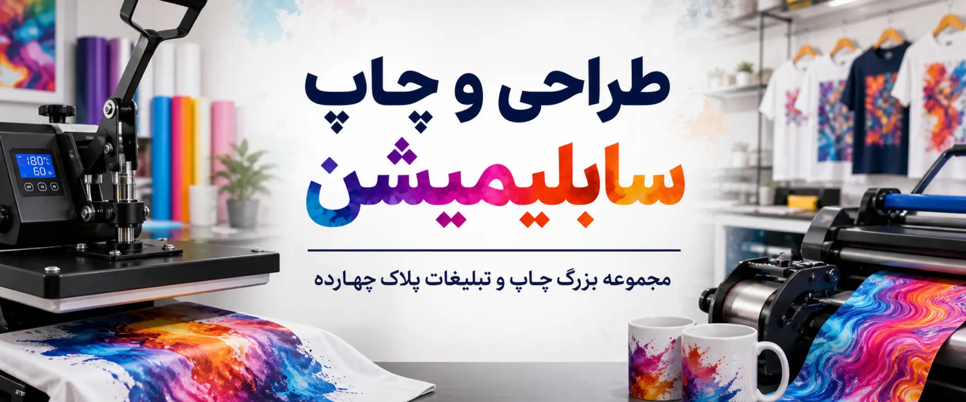 چاپ سابلیمیشن باکیفیت روی ماگ، تیشرت، پازل و هدایای تبلیغاتی در مشهد